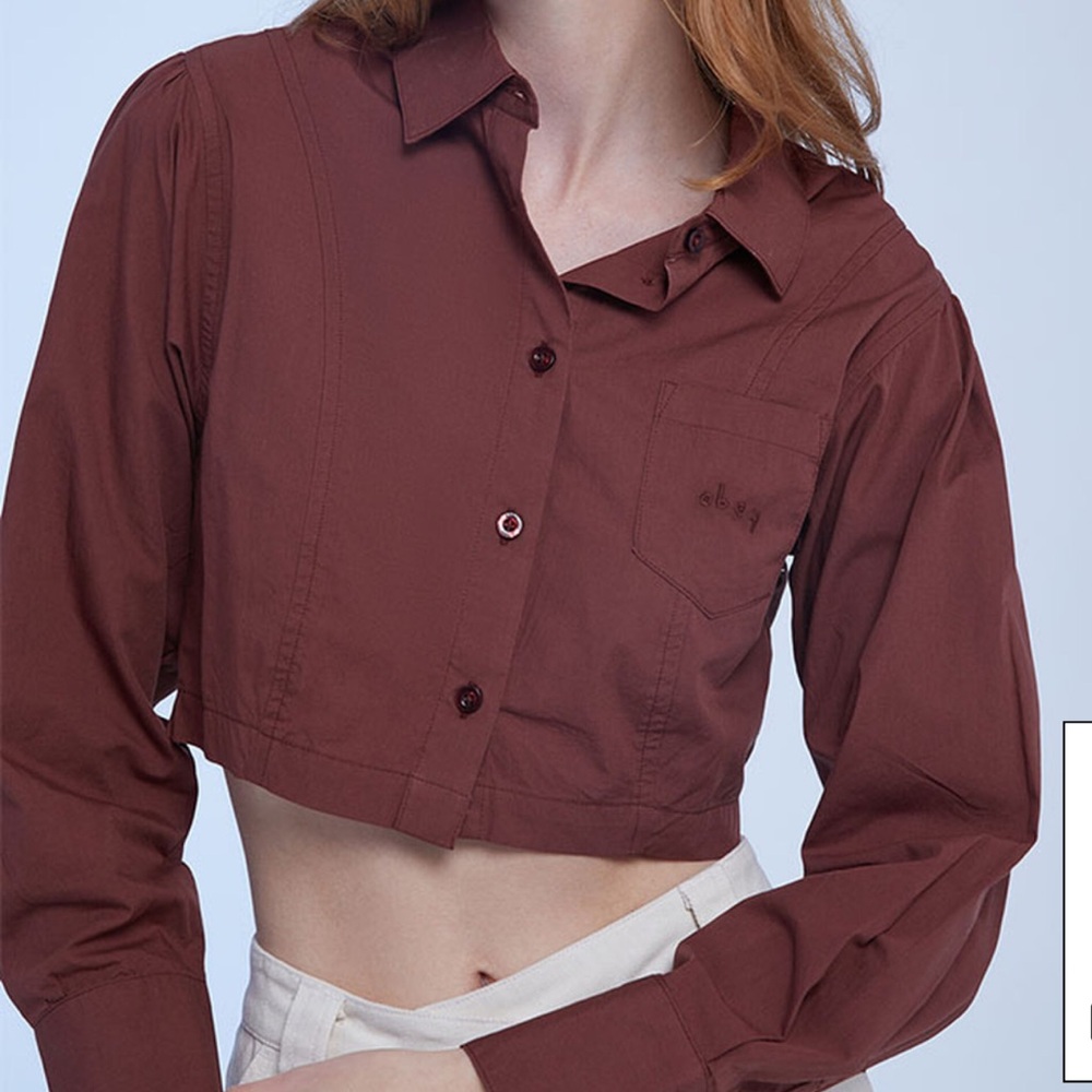 Obey Cropped Shirt